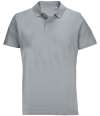 04502 Pulse SOL'S Unisex Pulse Twin Piqué Polo Shirt PURE GREY colour image
